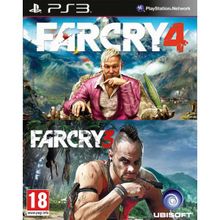 Far Cry 3 + Far Cry 4 (PS3) русская версия
