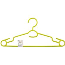 Вешалка пластиковая для легкой одежды, цветная 38 см, ELFE, 92929