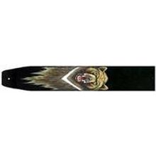 2G4-08 Ремень для гитары. Двухслойная кожа, 77мм АМС