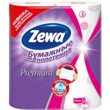 Zewa Premium 2 рулона в упаковке