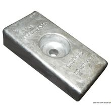 Osculati Aluminium plate anode 75 225 HP 36 x 71 mm, 43.293.01