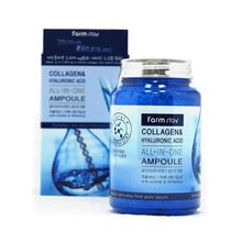 FARMSTAY Ампульная сыворотка с гиалуроновой кислотой и коллагеном Collagen and Hyaluronic acid All In One Ampoule