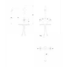 Смеситель Paulmark Essen Es226001 для кухни хром