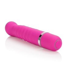 California Exotic Novelties Розовый многофункциональный вибромассажер 10-Function Charisma Tryst - 10 см. (розовый)