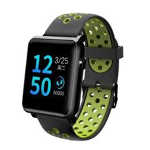 Смарт часы Qumann QSW 02 Black+Green 15022
