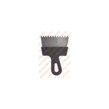 БИБЕР 35213 Шпатель фасадный зубчатый 200мм, зуб.6х6мм   BIBER 35213 Шпатель фасадный зубчатый 200мм, зуб.6х6мм нержавеющее стальное полотно