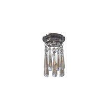 Elvan S7202CH+WH CRYSTAL FLY точечный встаиваемый светильник