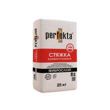 Стяжка базовая усиленная Фиброслой 25 кг Перфекта (Perfekta)