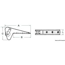 Osculati SS roller for Bruce Trefoil max 30 kg, 01.341.97