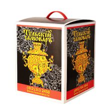 Электрический самовар 3 литра желтый "овал", арт. 161600