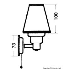 Osculati Glow Light spotlight 10 W12 V, 13.207.00