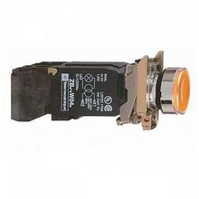 Кнопка Harmony 22 мм? 120В, IP66, Оранжевый | код. XB4BW3535 | Schneider Electric