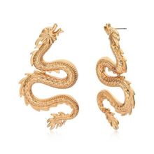 Серьги-гвоздики "Дракон" (арт. 81273-2)