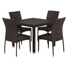 Afina Набор уличный T257A Y380A-W53 Brown 4Pcs ID - 322678