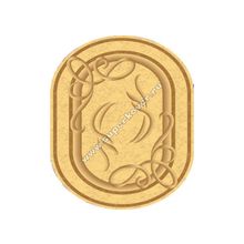 Турецкий ковер Карвинг 98904-52 овал, 1 x 3