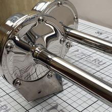 SeaWorld Горн туманный двойной электромагнитный из нержавеющей стали SeaWorld 40512 12 В 527 мм