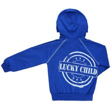 Lucky Child с капюшоном синяя