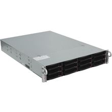 Платформа SuperMicro 2U 6028R-E1CR12N (LGA2011-3, C612, 1xPCI-E, SVGA, SAS   SATA RAID, 12xHS SAS   SATA, 2x10GbL, 24DDR4, 920W HS)