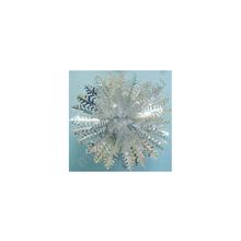 Новогоднее подвесное украшение "Замерзший шар" 30 см