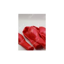 Свадебные шары воздушные латексные 26 см - красный Металлик Экстра Cherry Red (Z-1102-0163) STA191