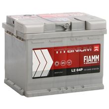 Аккумулятор автомобильный Fiamm TITANIUM PRO 6СТ-64 обр. 242x175x190