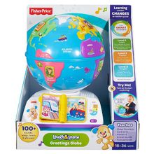 Fisher Price (MATTEL) Mattel Fisher-Price DRJ90 Фишер Прайс "Смейся и учись" Обучающий Глобус DRJ90