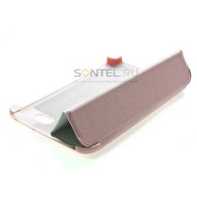 P6200 Samsung Чехол Smart Case leather, розовый