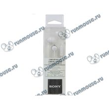 Гарнитура Sony "MDR-EX15APWZ(CE7)", для смартфонов, белый (ret) [138556]