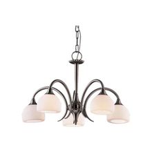 Odeon Light 1602 5 ADRIANA ODL09 039 матовый никель E14 5x60W