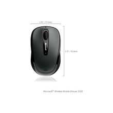 Мышь Microsoft Wireless Mobile 3500, беспроводная лазерная, 1000dpi, USB, grey, серая, GMF-00007