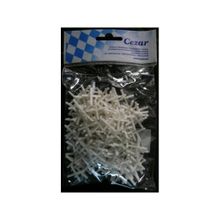 Крестики для плитки белый 3мм (75шт) (С)