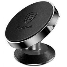 Baseus Автомобильный держатель Baseus Small Ears Series Magnetic Suction Bracket (SUER- F0) black