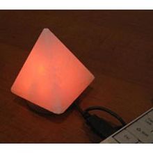 Солевая USB лампа Wonder Life - Пирамида