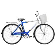 Велосипед двухколесный с корзиной Байкал 2808 зеленый