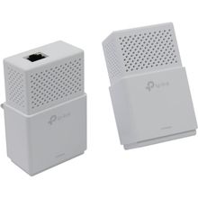 Сетевая карта   TP-LINK   TL-PA7010 KIT   AV1000  Gigabit Powerline Starter Kit (2  адаптера,1UTP  10 100Mbps,  Powerline 1000Mbps)