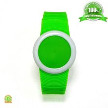 Ультратонкие силиконовые LED часы Nexer G1218 фиолетовые