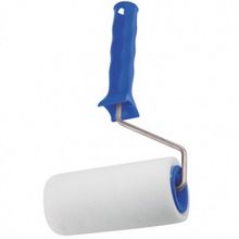 Валик "ПОРОЛОН" с ручкой, 200 мм, D - 48 мм, D ручки - 6 мм Сибртех