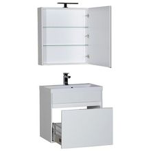 Мебель для ванной Aquanet Латина 70 1 ящик белая
