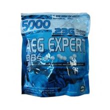 Шарики 6 мм BBs AEG Expert 0,23 грамм (5000 шт.)