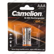 Аккумулятор Camelion HR03 600 (AAA) (1,2V) блист-2