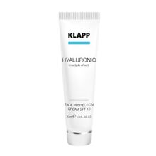Солнцезащитный крем для лица SPF15 Klapp Hyaluronic Face Protection Cream 30мл