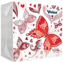 Veiro 50 салфеток в пачке бабочки