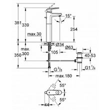 Смеситель Grohe Europlus II 32618002 для раковины