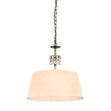 Подвесной светильник OML-614 античная латунь кремовый хрусталь E27 1*60W 220V арт.OML-61406-01