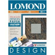 LOMOND 0917132 фотобумага матовая Кожа Premium А3 (297 х 420 мм) 230 г м2, 20 листов