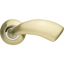 Ручка дверная Armadillo Leo LD56-1SG CP-1 Золото матовое   хром