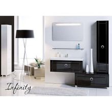 Aqwella Комплект мебели Инфинити 100 BLK