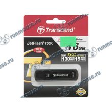 Накопитель USB flash 16ГБ Transcend "JetFlash 750K" TS16GJF750K (USB3.0) [136048]