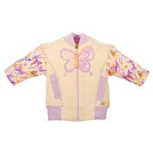 Lucky child Кофточка без капюшона на молнии (футер) "Тропический рай" 26-18ф