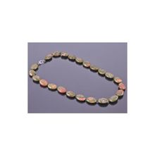 Бусики-Колечки Бусы Яшма "Кэтти" арт.НЯШ-11(13-18)-46-5